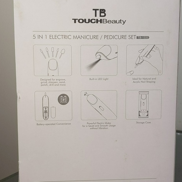 5 in 1 electric manicure/pedicure home set - Picture 3 of 7